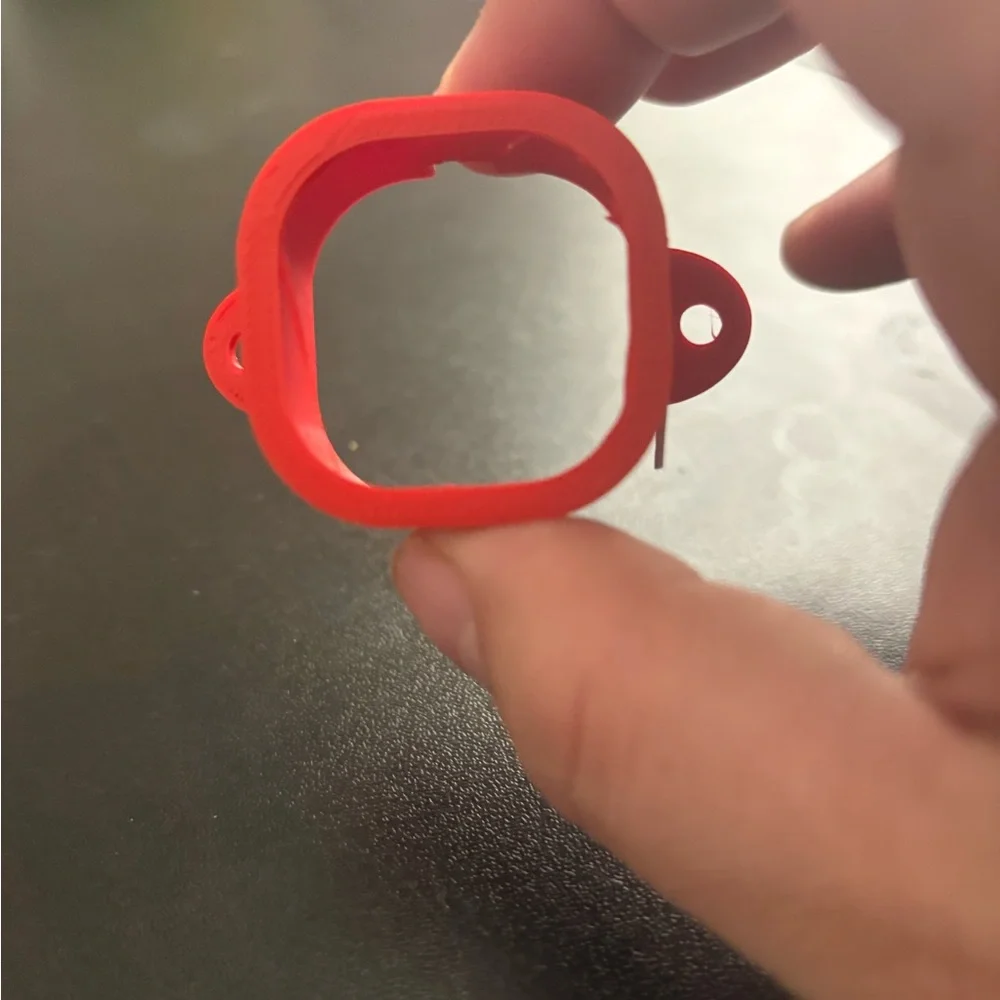 Red outside light mount